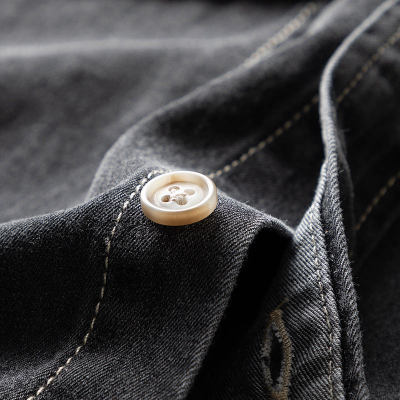 Denim Heavyweight Cotton Overshirt