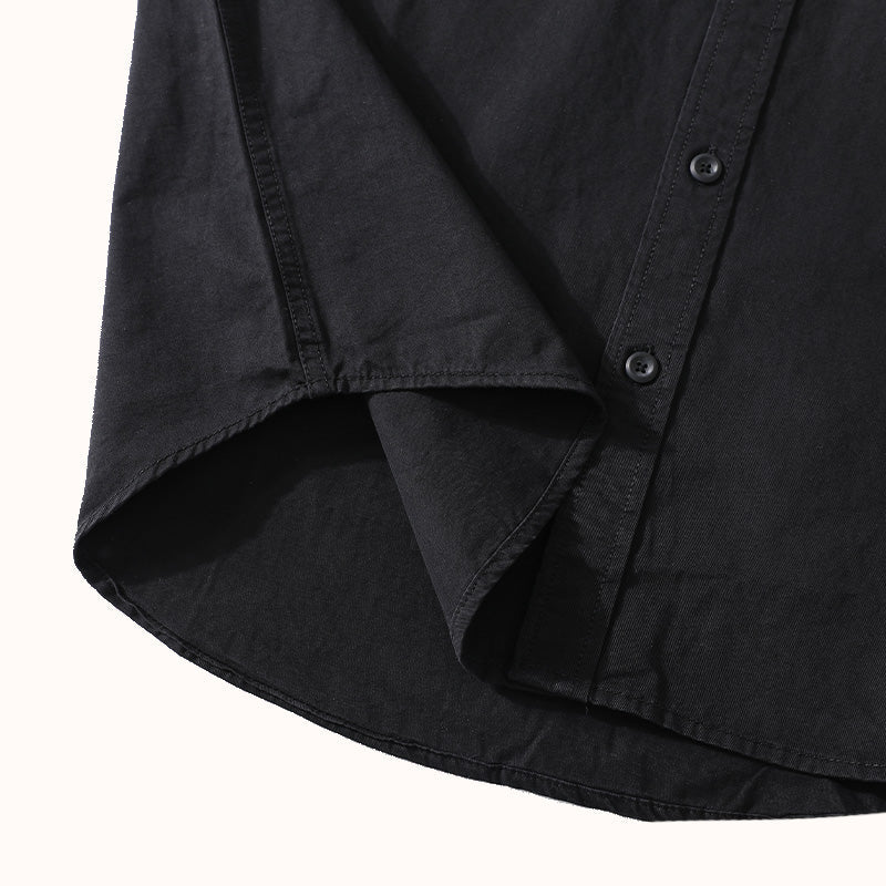 Embroidery Heavyweight Cotton Overshirt