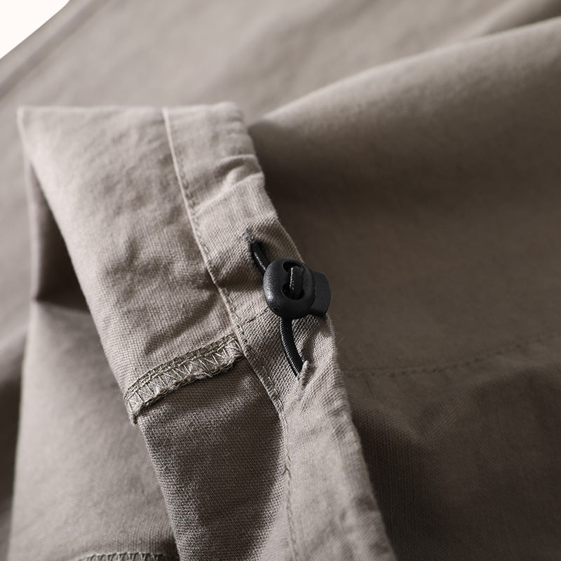 Cotton cargo Straight Loose Fit Pants