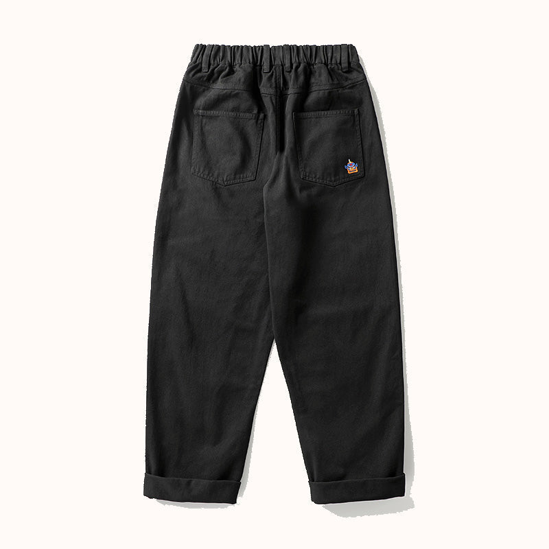 Washed Heavyweight Cotton Jeans
