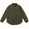 irregular Heavyweight Cotton Overshirt