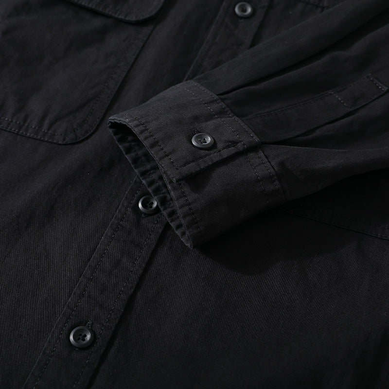 Embroidery Heavyweight Cotton Overshirt