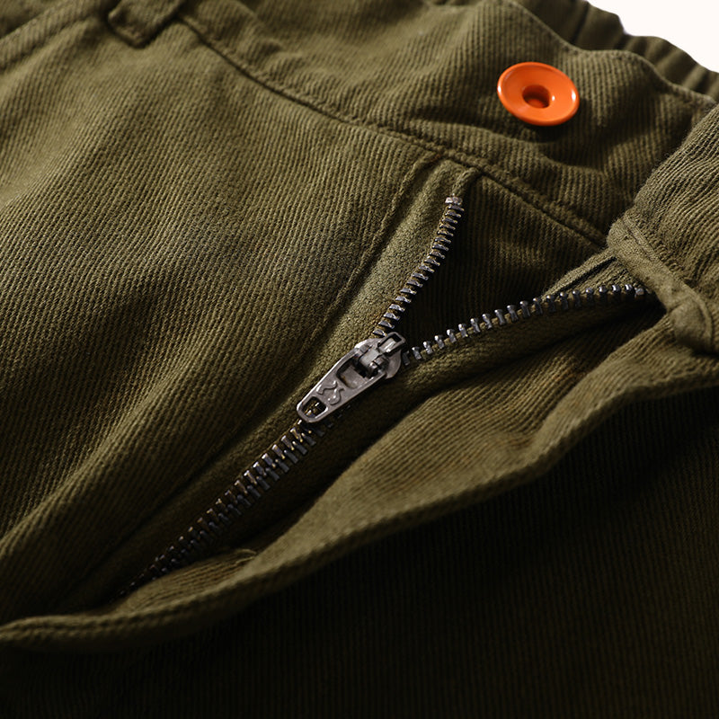 Washed Heavyweight Cotton Jeans